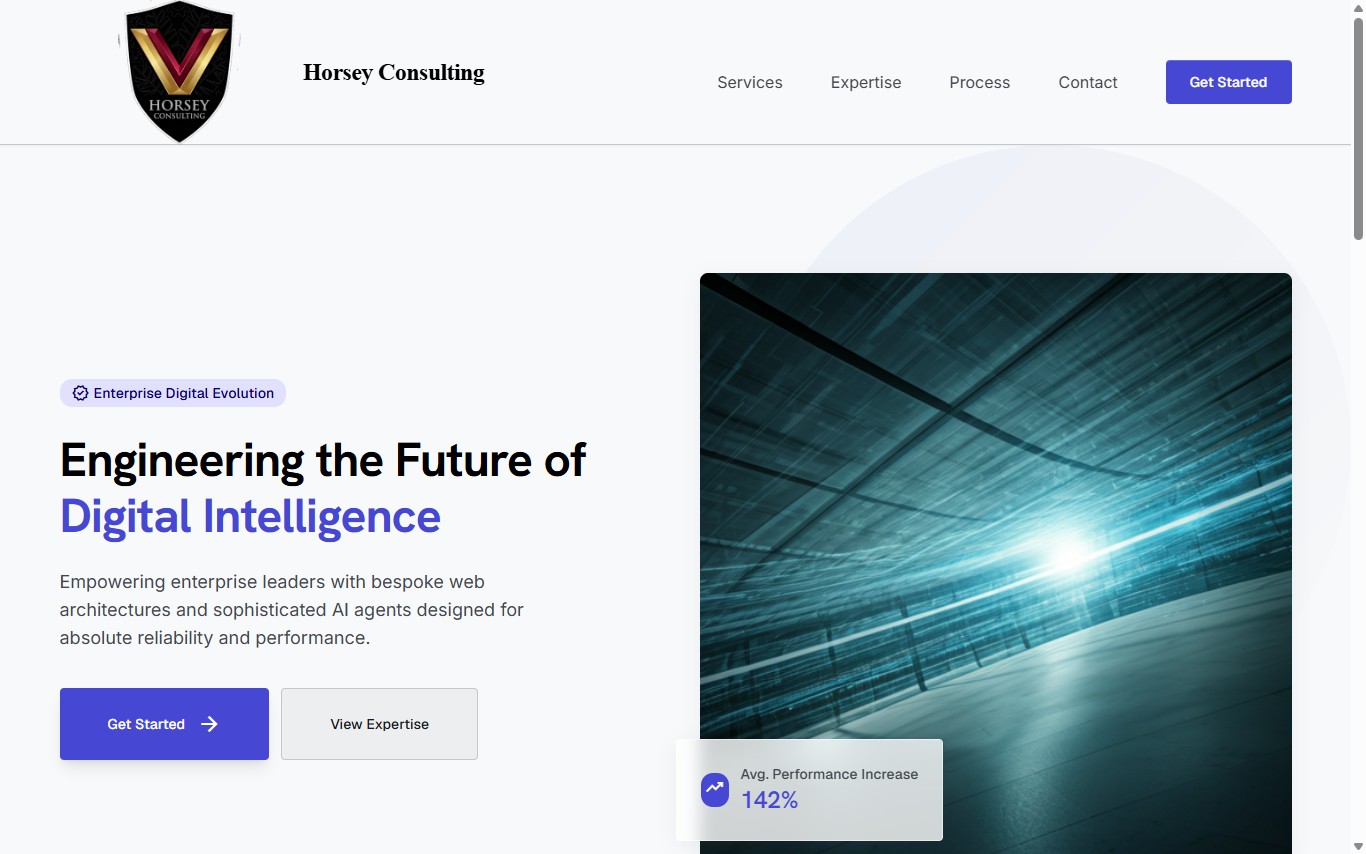 Horsey Consulting corporate website